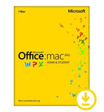 Microsoft Office for MAC Home and Student 2011 - Retail Download